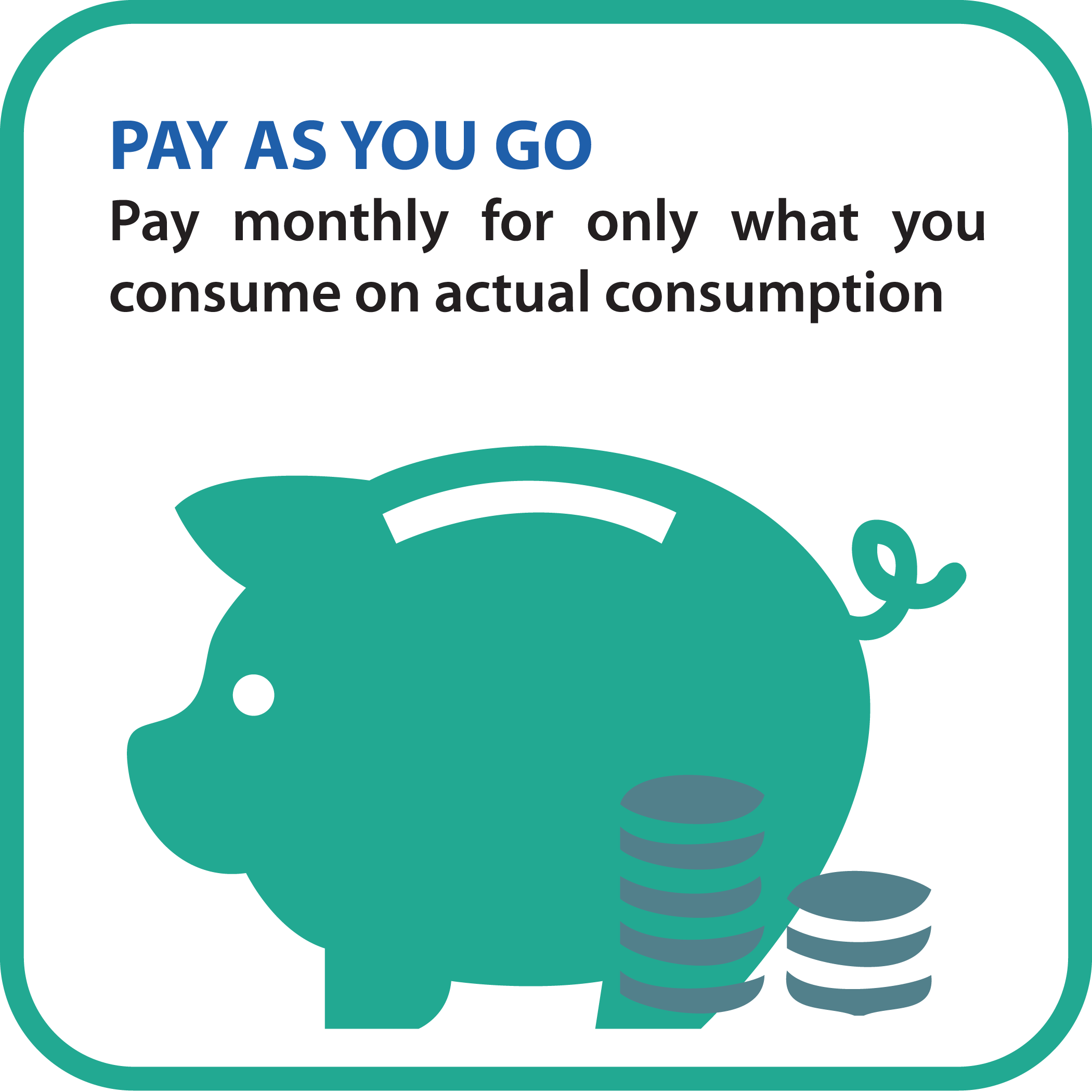 Pay as you go